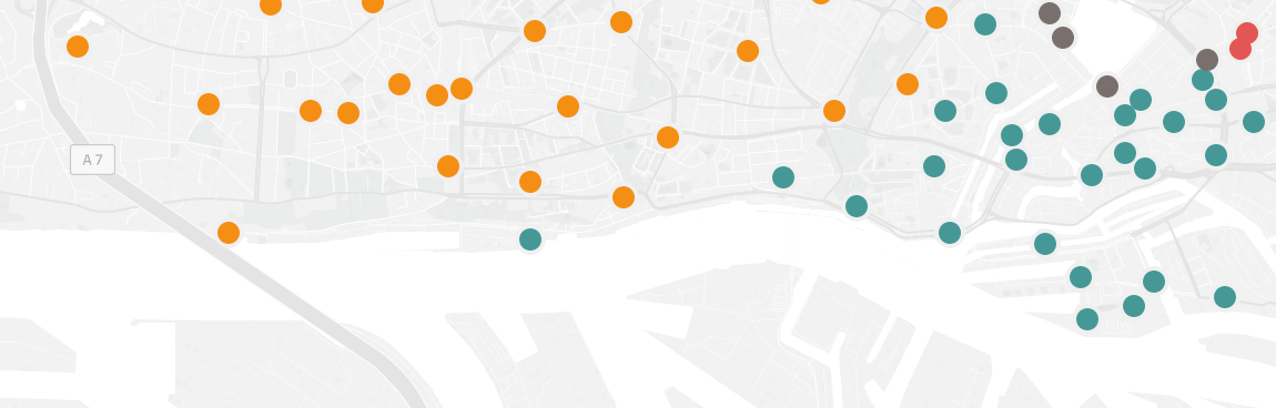 Clustering spatial data without ML to find homogeneous areas 5