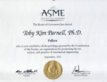 ASME Fellow - T.Kim Parnell 2